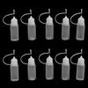 10Pcs 10Ml Glue Applicator Needle Squeeze Bottle For Paper Quilling Diy Craft
