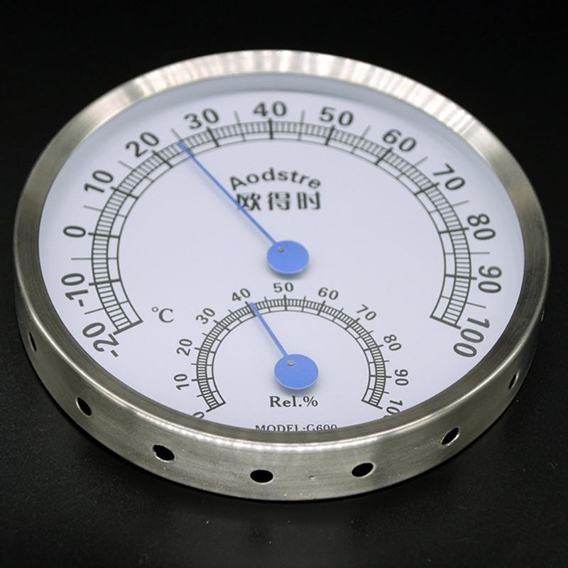 Комнатный термометр-гигрометр с большим дисплеем, настенный аналоговый измеритель влажности и температуры, высокая точность