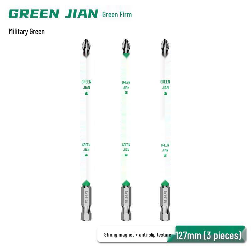 Набор магнитных электрических отверток высокой прочности с ударными удлиненными битами