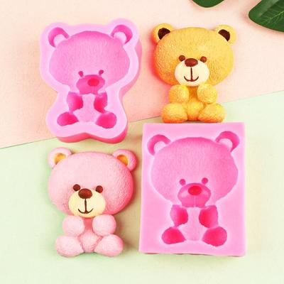 Форма для помадки и шоколада в форме медведя для самостоятельной выпечки и ароматерапии