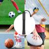 Sports Ball Pump Portable Air Pump Ball Inflator with Needle Storage Push And Pull Inflating System Hand