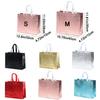 Reusable Non-woven Fabric Shopping Bag Solid Color Shopping Pouch  Birthday Party