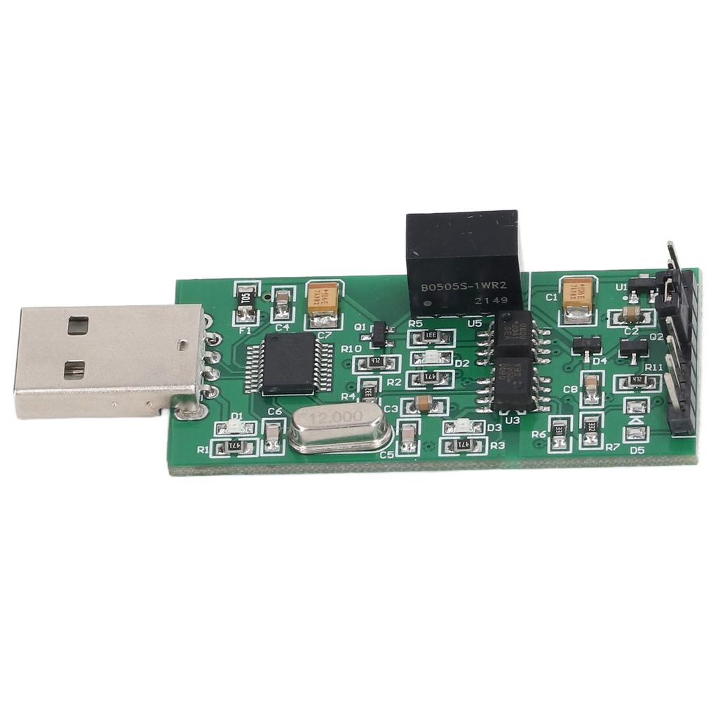 Изолированный модуль источника питания Высокоскоростной USB-TTL последовательный порт Оптопара Изолированный TTL выходной модуль