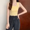 Вязаные маленькие кофточки женская внутренняя летняя одежда интернет-знаменитости новый дизайн чувство и интернет-знаменитости популярные топы носят на улице