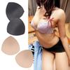 1 Pair Sponge Foam Bra Swimwear Padding Inserts Triangle Stereotypes Massage Chest Pad
