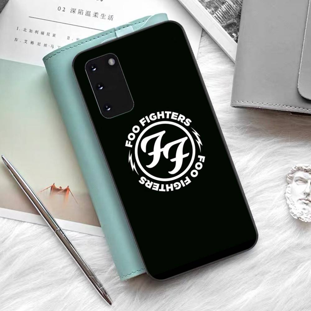 F-Foo F-Fighters Band Phone Case For Samsung S 24 Fe 25 Ultra Plus 20 Lite 21 30 22 23 24 22 Ultra 5G Fundas
