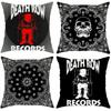 D-Death R-Row Records Наволочка Удобная Двусторонняя Наволочка Идеально для Автомобиля Дивана Спальни и Многого Другого