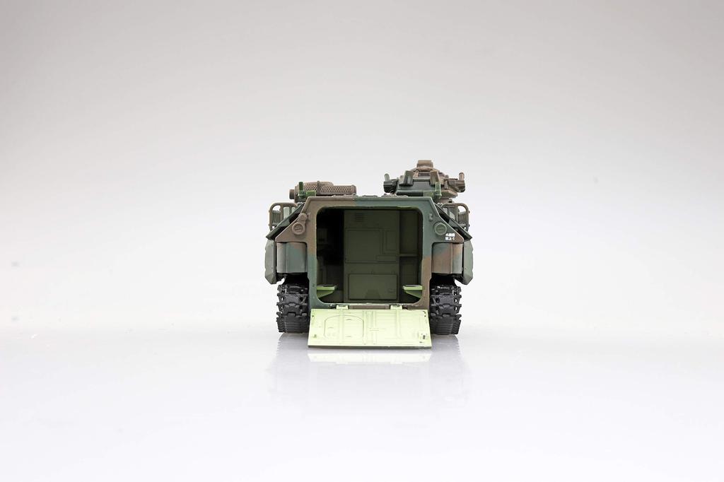 Aoshima Bunka Kyozaisha Военная модель Набор для сборки наземных сил амфибийная машина амфибийная мобильная бригада Пластиковая модель 1/72 № 21 Самооборона (ААВП7А1