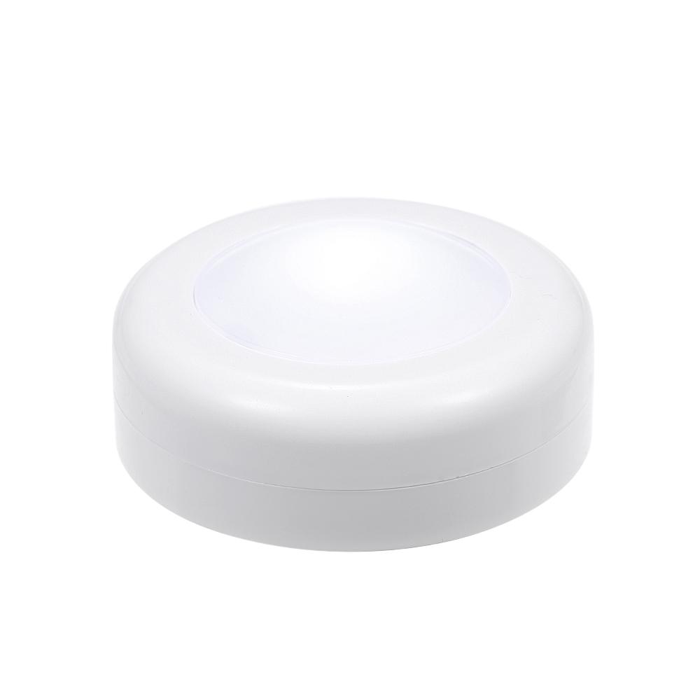 Tomshine DC5V 0.25W RGB LED Cabinet Light Puck Lamp 3 * AAA Battery Powered Operating 6 Packs