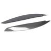 2 Pcs Headlight Eyebrow Front Left Right Light Eyelid Trim Cover for 1 Series E81 E82 E87 E88 2006 to 2013