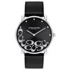 Watch ELLIOT Black Dial Stainless Steel Mineral Glass Quartz 36MM Watch Accessories Watch Brand 14504336 [Coach] Women's [Item]