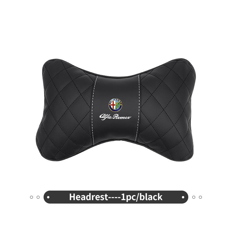 Car Headrest Neck Support Seat Lumbar Cushion Soft Neck Pillow Auto Accessories For Alfa Romeo Giulietta 940 2010-2014 2015 2016