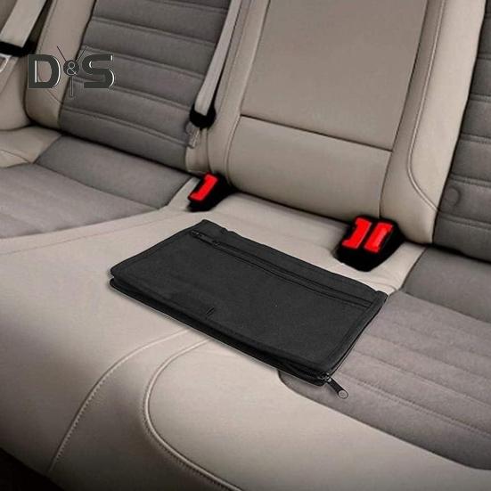 Сумка для хранения в центральной консоли, держатель, застежка-молния, многоцелевой автомобильный перчаточный ящик, органайзер для документов
