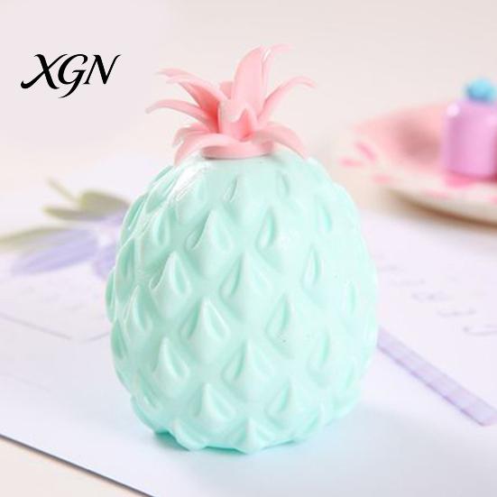 Hand Squeeze Toy Pineapple Anxiety Relief Stress Reduction Ball Exercise Relaxation Fruit Sensory Fidget Party Favors