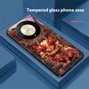 Чехол для телефона из закаленного стекла в китайском стиле Лев для Honor Magic 6 50 70 90 Lite X7b 200 Pro Nova 10 Nova 5T X6 P30 Pura 70 Ultra