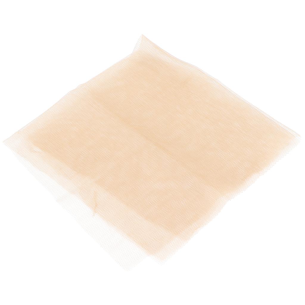 30x30cm Film Makeup Lace Net Lace Wig Fake Beard Lace Closure Making Supply Accessory