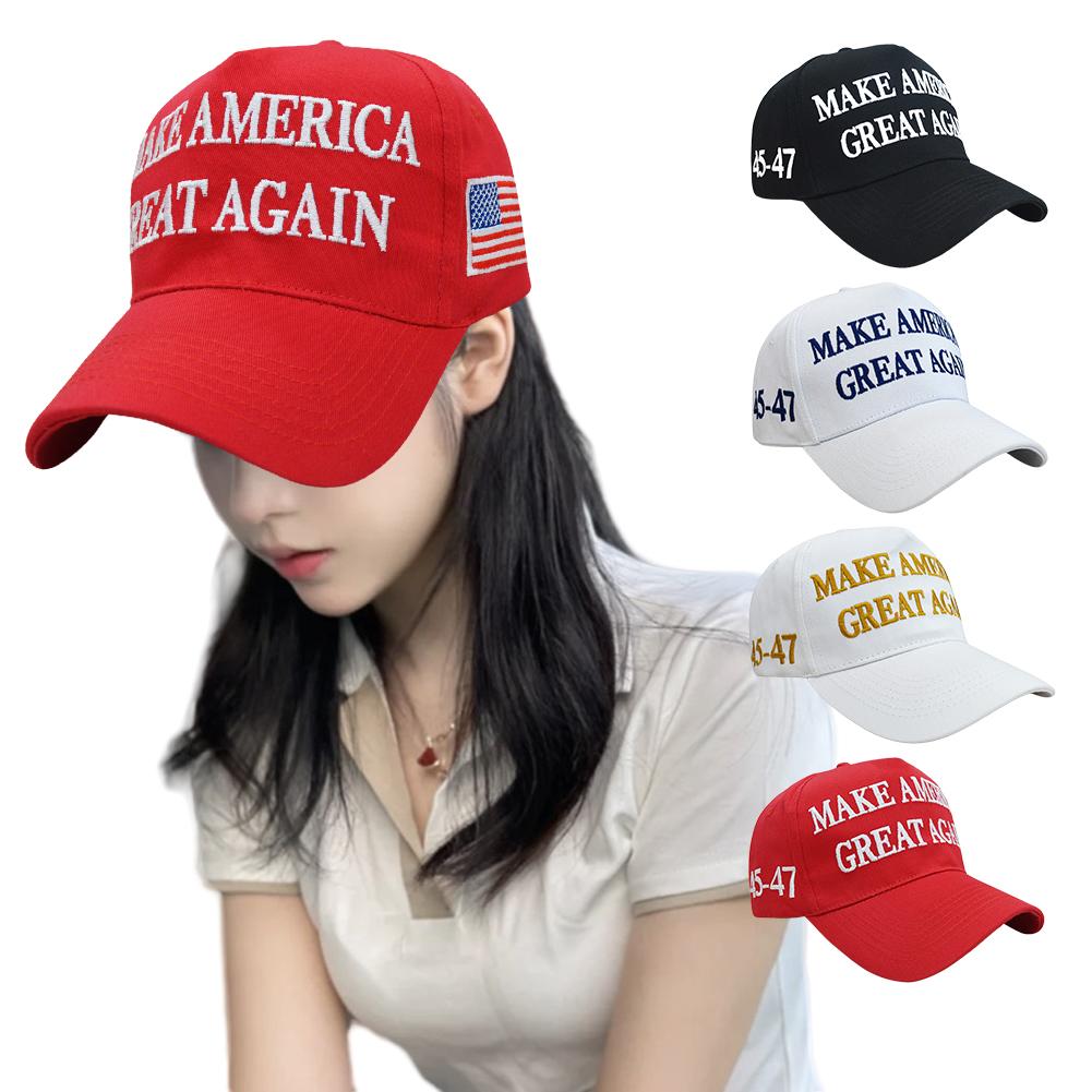 2024 Make America Great Again Donald Trump Patriots President Hat MAGA American Trucker Hat Cotton GOP Republican Baseball Cap