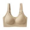 Lift seamless underwear women's thin big breasts show small anti-sagging breast vest no steel ring adjustment large size bra