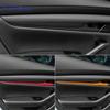 Suede Door Handle Frame Sticker Trim for Mazda 3 BP Axela 2019-2025 LHD RHD Interior Accessories