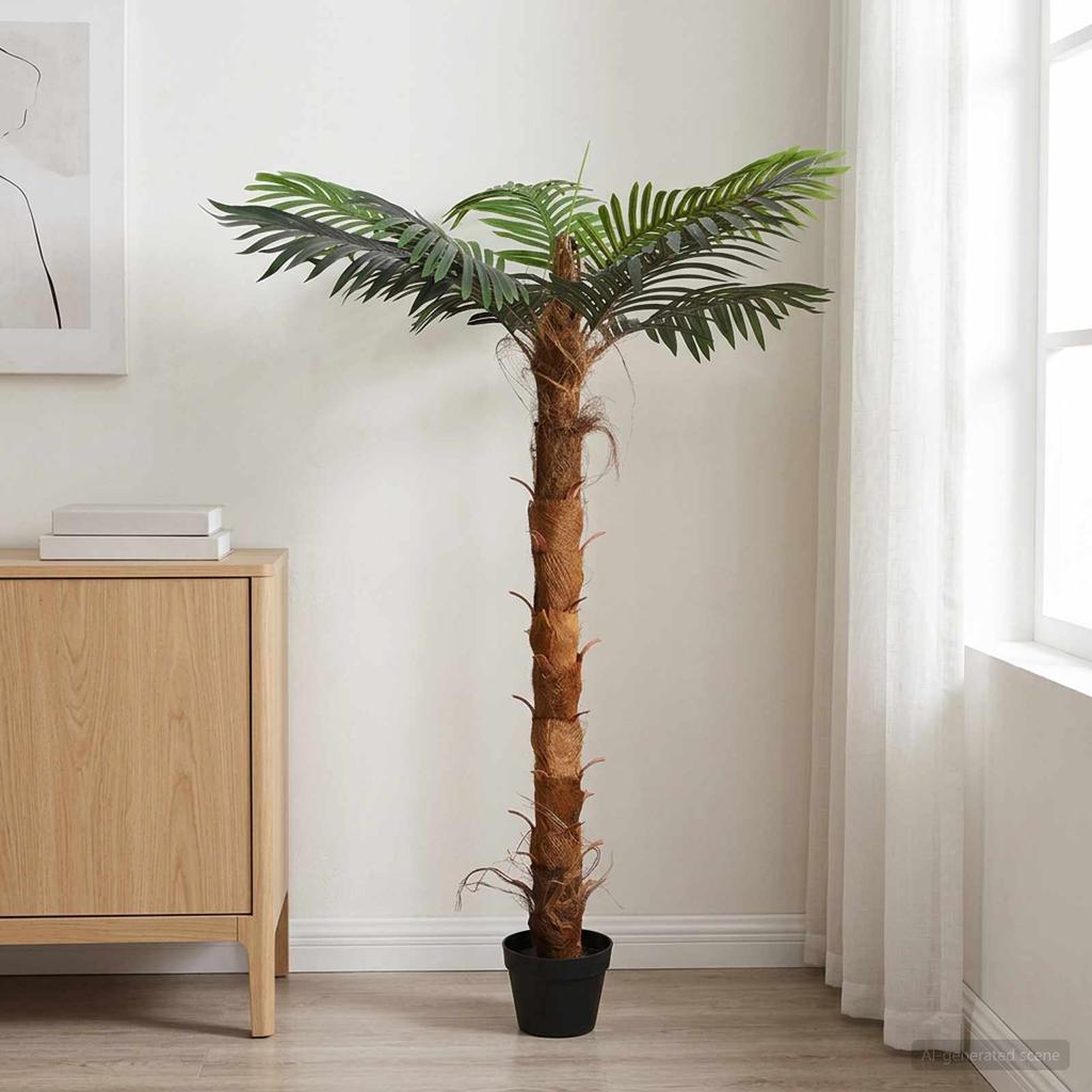 Artificial Cocos Palm Tree Green 70 x 18 x 140 cm