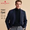 Мужской клетчатый пиджак MONTAGUT в стиле business casual