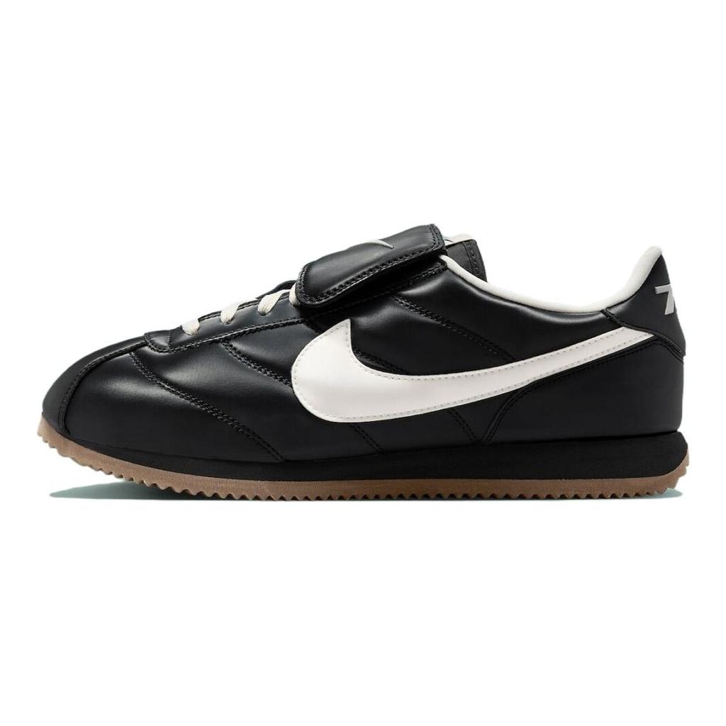 Nike Cortez Leather SE Tiempo Pack - Черные Унисекс Кроссовки Белые Резиново-Коричневые IM4843-010