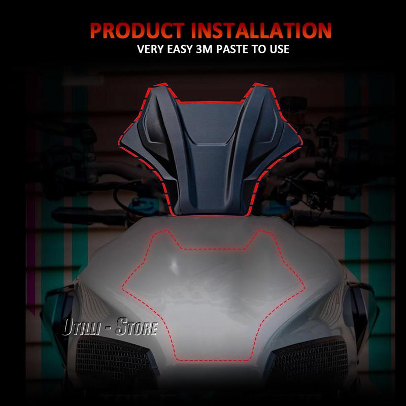 New Motorcycle Accessories For Honda CB650R CB 650R CBR650R CBR 650 R Fishbone Stickers Tank Pad Tankpad Protector