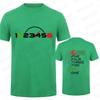 Motorcycle Gear 1N23456 Design Tshirt for Men Autocycle Motorbike Speedometer Personalized Print Game Tshirts Vintage T Shirts