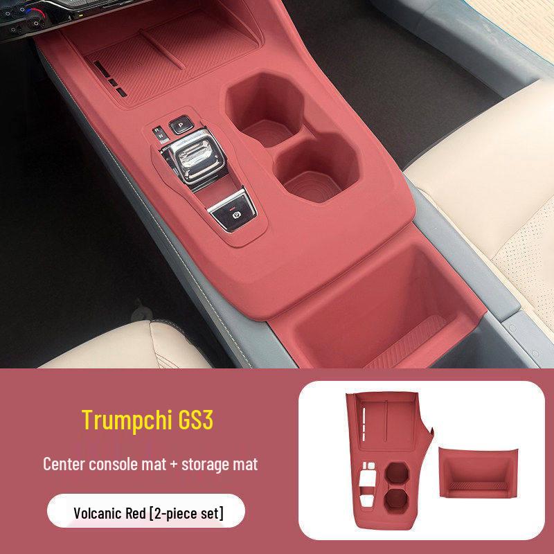 Trumpchi GS3 Console Silicone Pad & Shifter Panel Wireless Charging Film.