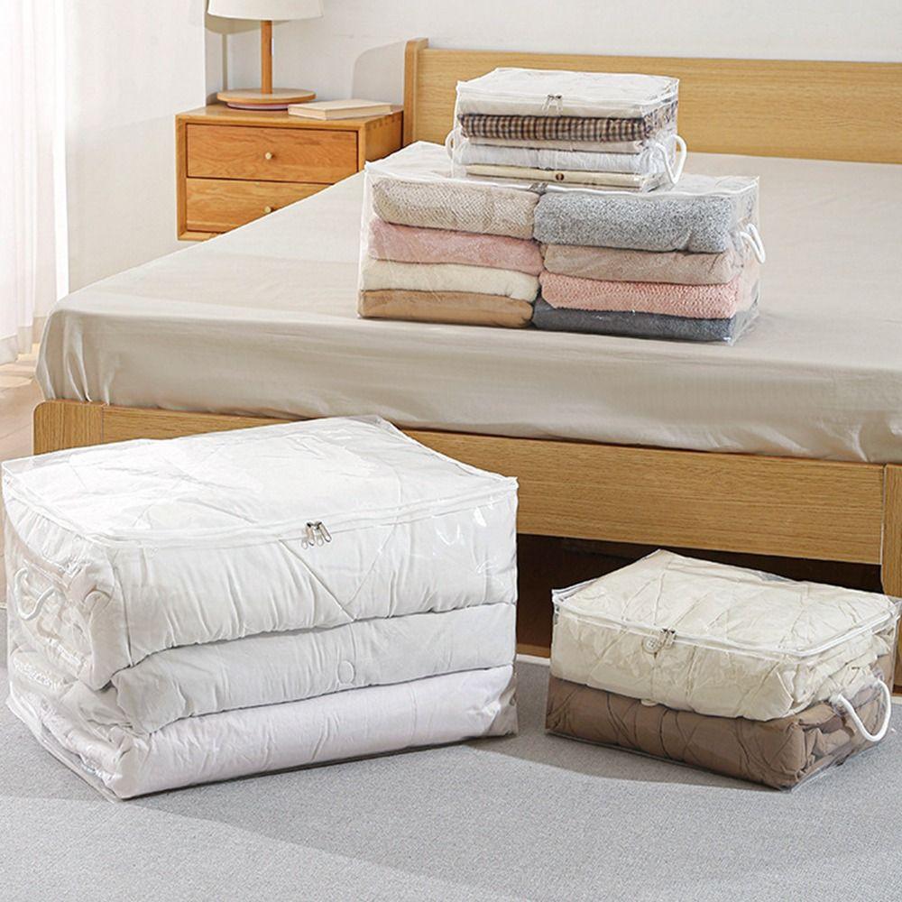 Transparent Clothes Storage Bag Large Capacity Clothes Storage Organiser  Travel