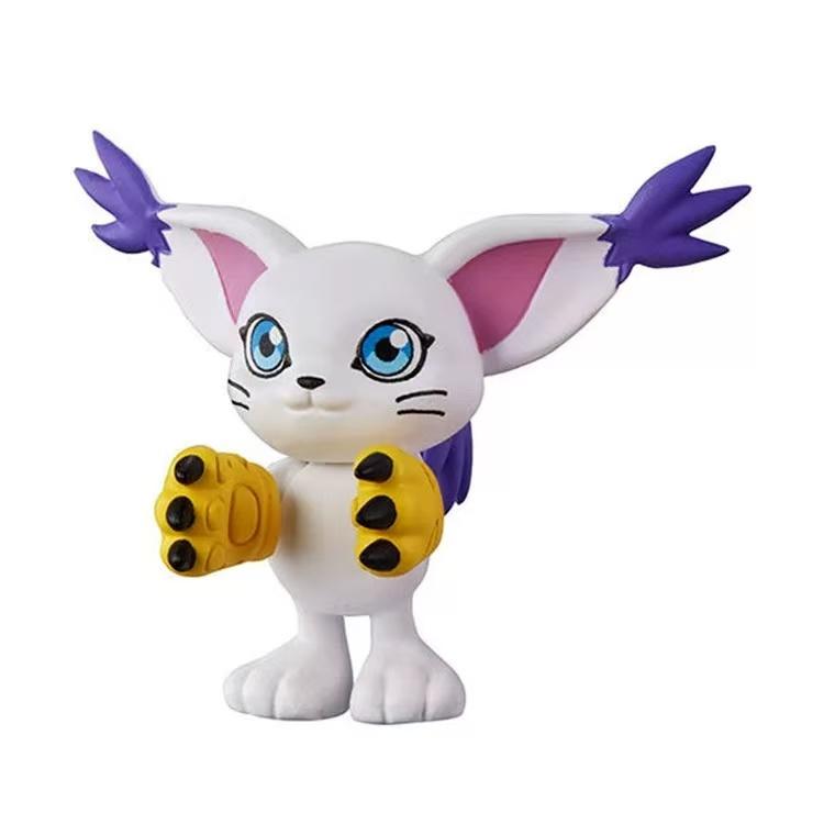 Japan Capsule Digimon Adventure Greymon Digimon Finished Product Decorations All 8 Action Figure MODEL TOYS