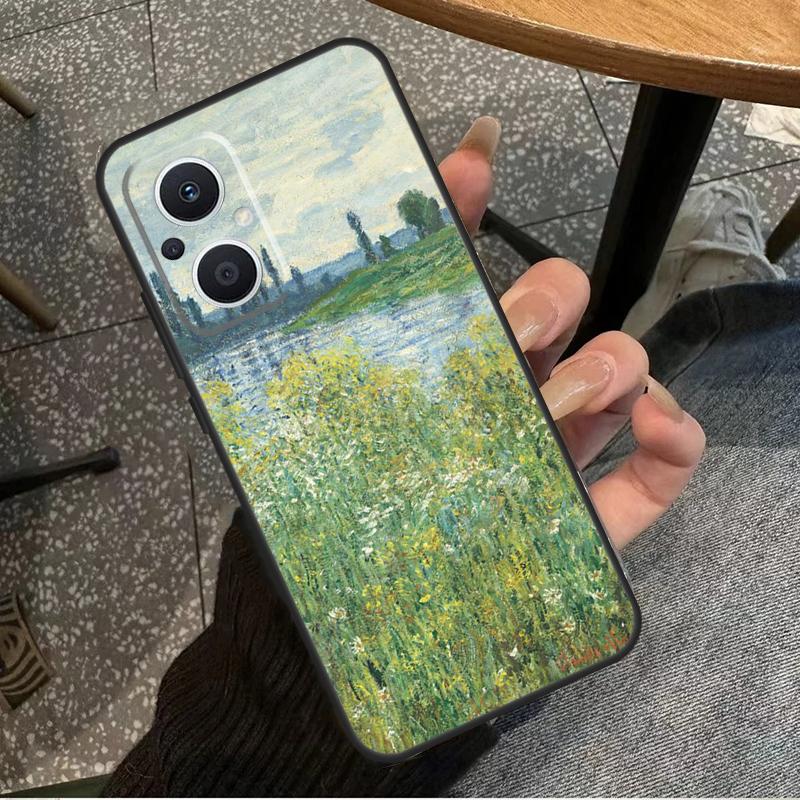 Клод Моне крутой чехол для OPPO Reno 8T 2Z 4Z 5Z 10 4 5 6 7 8 Lite OPPO Find X2 X3 Neo X6 Pro X5 Lite