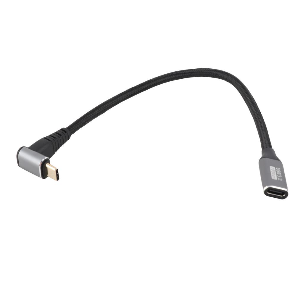 Кабель USB C 3.2 папа-мама PD100W Быстрая зарядка 10 Гбит/с 4K при 60 Гц Зарядный кабель USB C для игровых консолей Steam Deck