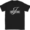 Letter J Monogram Your Text Here Custom T-Shirt Personalize Family Tee
