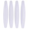 4/Pcs Car Door Protector Soft Guard Edge Corner Buffer Molding Protection Strip