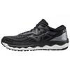 Wave Sky 4 Fabric Synthetic Leather Sports Lace-Up Non-Slip Wear-Resistant Breathable Low-Top Casual Shoes Men Sneaker Black J1GC200237