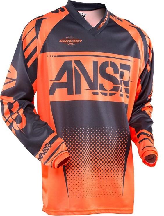 ANSR downhill suit, summer mountain cross-country motorcycle suit, cycling suit, long-sleeved top for men