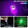 AAACK1 Car Stickers For Alfa Romeo 7 Colors Car LED Ambient Light USB Free Installation Interior Decorative Light for Alfa Romeo Giulia