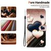 For Xiaomi Redmi 15 4G (EU) (171mm) Leather Case Stand Wallet Pattern Printing Phone Cover with Wrist Strap