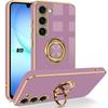 Ring Case - BOOLING - for Samsung Galaxy A17 4G/5G - Shockproof Anti-Scratch Ultra Slim Purple
