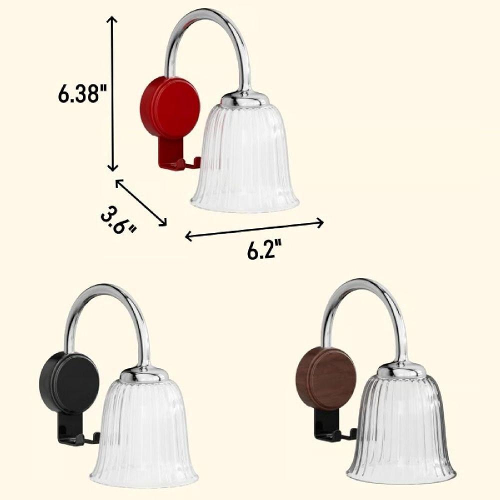 Durable Magnetic Drainage Toothbrush Organizer Wall-Mounted Inverted Tooth Cup Holder