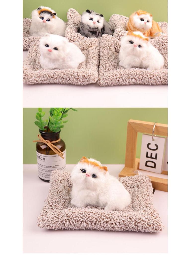 Simulated Meowing Kitten with Bamboo Charcoal Deodorization and Purification