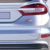 EUEX2 3D Metal ST LINE Front Grille Sticker Car Head Grill Emblem Badge Chrome Sticker for FORD FIESTA FOCUS MONDEO Auto Car Styling