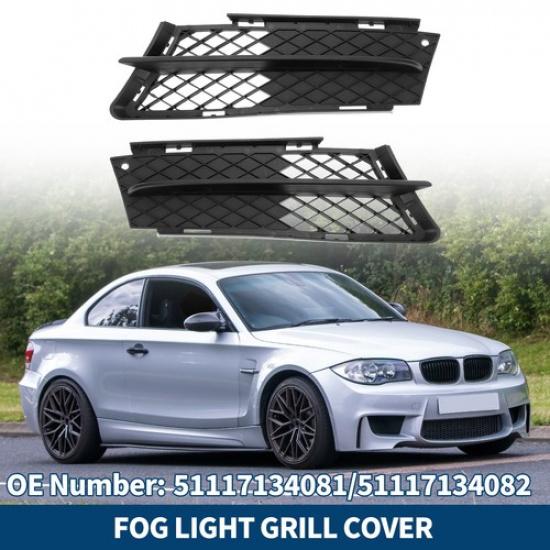 1 Pair Car Front Fog Light Grill for BMW 3 Series No.51117134081/51117134082