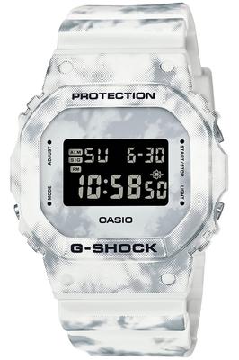 Casio G-Shock DW-5600GC-7JF Гранж Снежный Камуфляж Белый