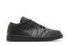 Jordan 1 Низкий Тройной Черный