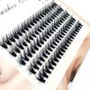 10-40D Mink Eyelashes 1 Box/100 Bundles Natural Eyelash Extension 3D Russia Individual Eyelash Cluster Makeup Tools Lashes Cilia