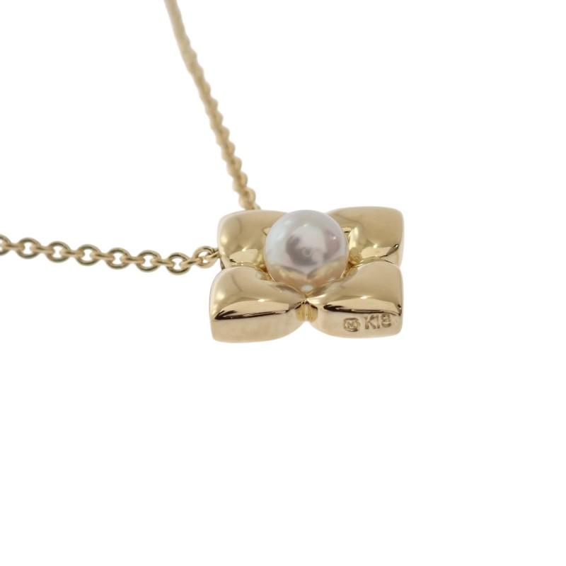MIKIMOTO  Necklace gold K18 yellow gold/Pearl Women