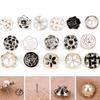 5Pcs No Sew Button Pins Cover Up Buttons Women Shirt Brooch Buttons Detachable Buttons Pins For Clothes Shirt Sweater Decor