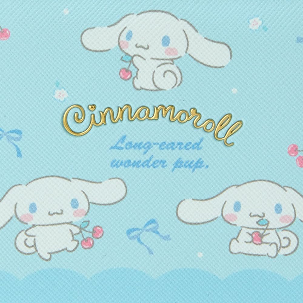 Sanrio (САНРИО) Кошелек Sanrio Cinnamoroll Cinnamoroll 9 x 10,5 x 2,5 см Детский кошелек с персонажем 126012 SANRIO